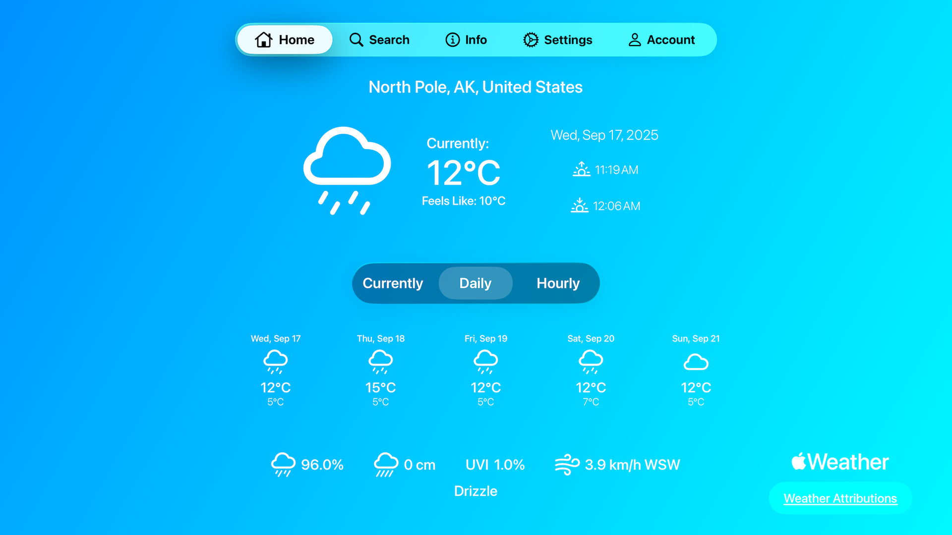 Main View Daily SkyBlue